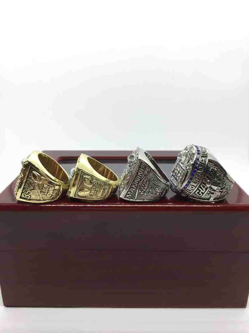 4-new-york-giants-super-bowl-rings-set-4 4 New York Giants Super Bowl Rings Set