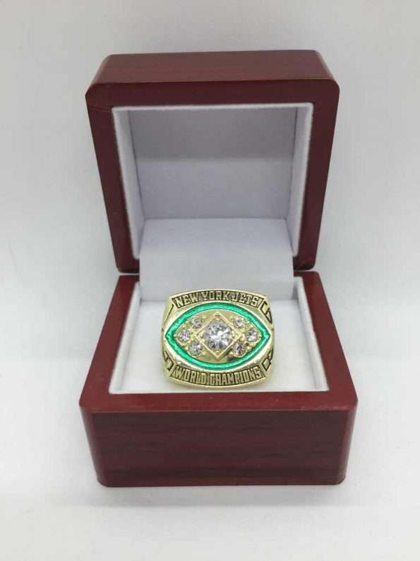 NFL 1968 NEW YORK JETS Super Bowl Ring Joe Namath Ring NFL 1968 NEW YORK JETS Super Bowl Ring Joe Namath Ring