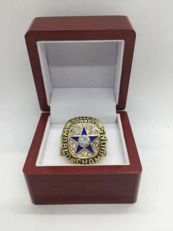NFL 1971 DALLAS COWBOYS Super Bowl Ring Roger Staubach Gold Ring