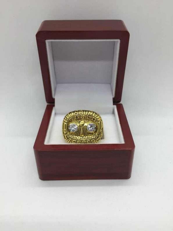 NFL 1975 PITTSBURGH STEELERS Super Bowl Ring Franco Harris Gold Ring