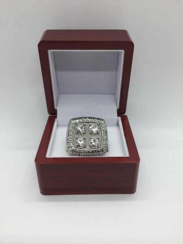 NFL 1979 PITTSBURGH STEELERS Super Bowl Ring Terry Bradshaw Silver Ring NFL 1979 PITTSBURGH STEELERS Super Bowl Ring Terry Bradshaw Silver Ring