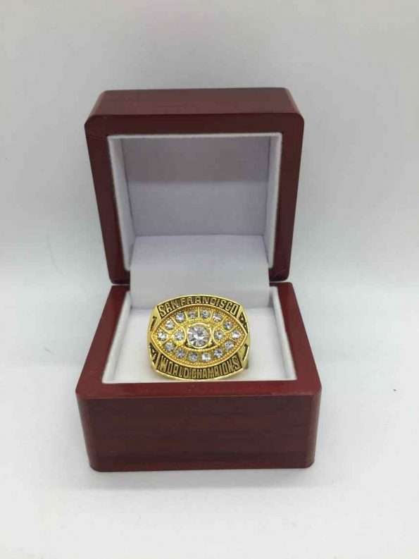 NFL 1981 SAN FRANCISCO 49ERS Super Bowl Ring Joe Montana Ring NFL 1981 SAN FRANCISCO 49ERS Super Bowl Ring Joe Montana Ring