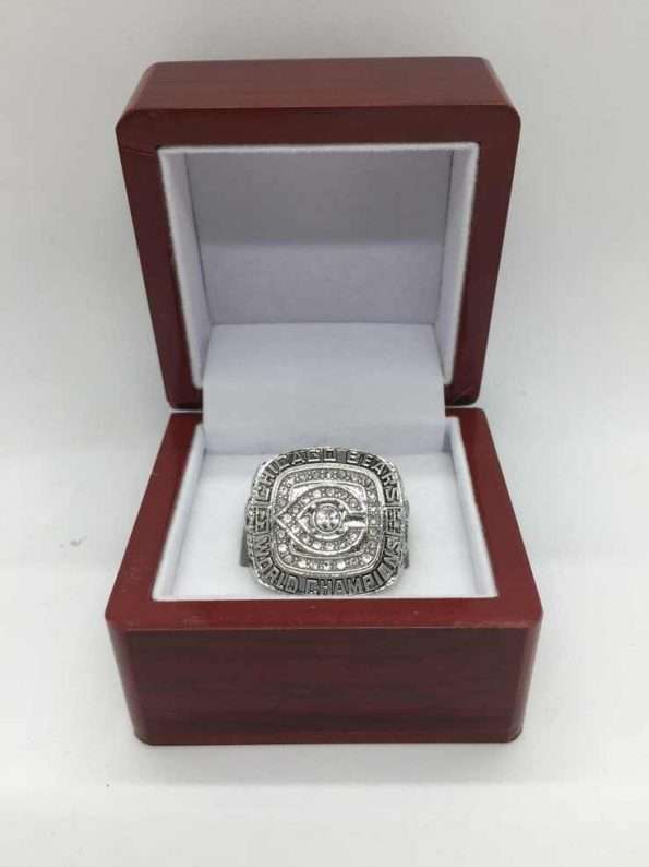 NFL 1985 CHICAGO BEARS Super Bowl Ring Walter Payton Silver Ring