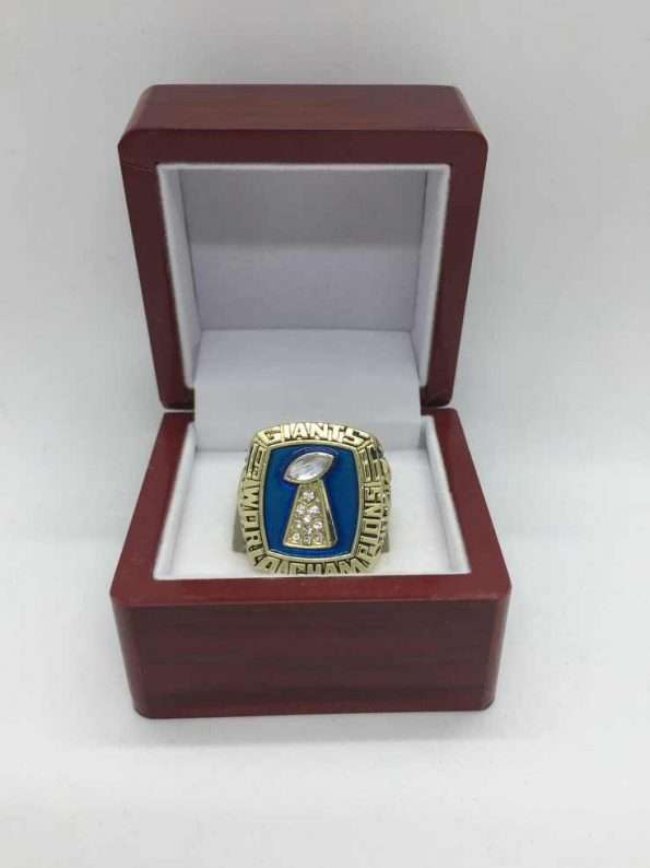 NFL 1986 NEW YORK GIANTS Super Bowl Ring Lawrence Taylor Ring