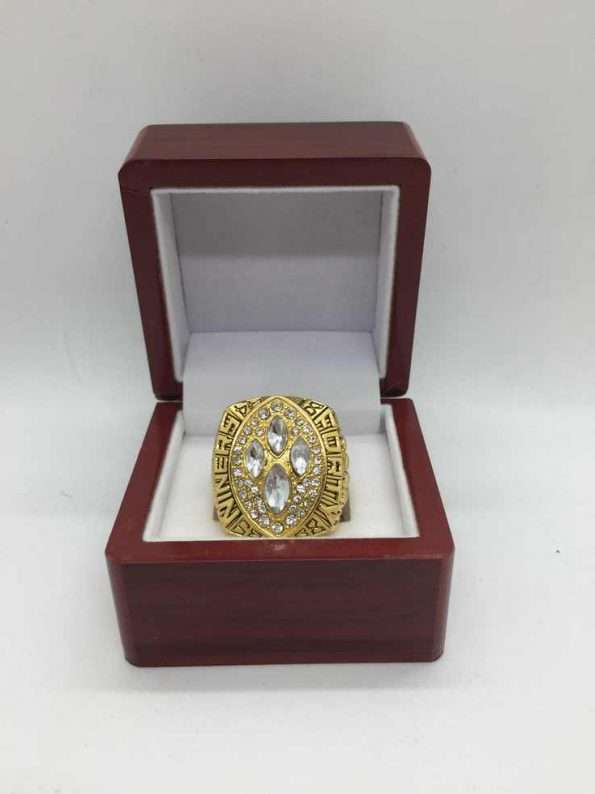 NFL 1989 SAN FRANCISCO 49ERS Super Bowl Ring Joe Montana Ring NFL 1989 SAN FRANCISCO 49ERS Super Bowl Ring Joe Montana Ring