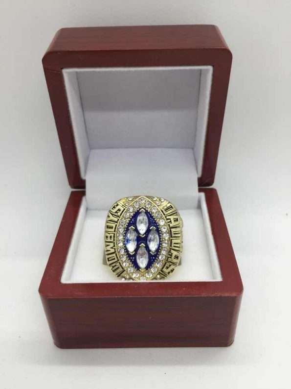 NFL 1993 DALLAS COWBOYS Super Bowl Ring Michael Irvin Gold Ring NFL 1993 DALLAS COWBOYS Super Bowl Ring Michael Irvin Gold Ring